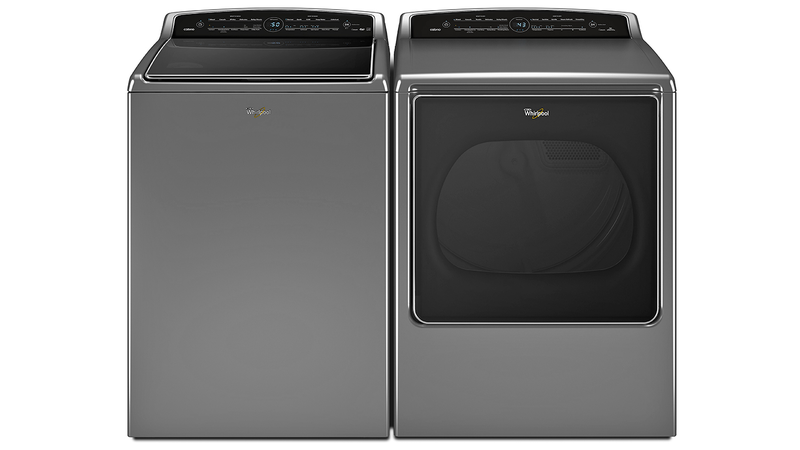 Illustration for article titled Whirlpool's New Washer and Dryer Automatically Restock Detergents Using Amazon Dash